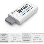 PORTHOLIC Wii to HDMI Converter 1080P for Full HD Device, Wii HDMI Adapter with 3,5mm Audio Jack&HDMI Output Compatible with Nintendo Wii, Wii U, HDTV, Monitor-Supports All Wii Display Modes 720P, NTS