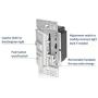 Leviton IPL06-10Z IllumaTech Slide Dimmer for 150-Watt Dimmable LED, 600-Watt Incandescent/Halogen, White w/ Color Change Kits Included