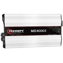 Taramps MD 8000.1 1 Ohm 8000 Watts Class D Full Range Mono Amplifier