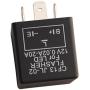 Dewhel 1 pc CF-13 CF13 EP34 3 Pin Electronic Flasher Fix 12V 0.02A-20A For LED Turn Signal Light Bulbs Hyper Blink Flash No Flash