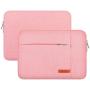 Lacdo 14 Inch Laptop Sleeve Computer Case Portable Bag for Dell Inspiron 14 5481 / HP Stream 14'' / Acer Spin 3 / ASUS L402YA / HP Acer Chromebook 14, S330 / Flex 14 Notebook, Water-Resistant, Peach