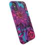 Speck Products Presidio Inked iPhone Xs/iPhone X Case, Hyperbloom/Lipstick Pink