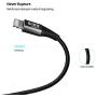 iPhone Charger, K123 Keytech Apple MFi Certified Lightning Cable, 3.3ft Nylon Braided USB Syncing & Charging Cord for iPhone Xs/Xs Max/XR/X/8/8 Plus/7/7 Plus/6/6 Plus/5, iPad, iPod & More