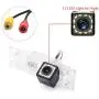 aSATAH 2.4G Wireless Car Rear View Camera for BMW E81 E87 E87N M1 F20 F21/ BMW M6 E63 E64 E64N F12 F13 F06/ Z4 E85 E86 E89 & Waterproof and Shockproof Reversing Backup Camera (12 LED)