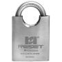 RST-907 Stainless Steel Keyed Different Padlock,2.36in(60mm) Lock Body for Gate,Shed,Outdoor Use,Marine,Waterproof,Weather Resistant,Sliver