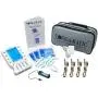 Electronic Muscle Stimulator EMS & TENS Tone-A-Matic TAMTEC Sport 4 Plus – 20 Adhesive Electrode Pads, 4 Channels, 8 Programs for Muscle Strength, Active Recovery, Pain Relief, and Toning