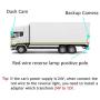 4 Pin Dash Cam Cable,33 Ft 2.5mm Male to 4 Pin Backup Camera Cord,Dash Cam Rear View Camera Ultra Long Cable with Reverse Trigger Wire Fit for Pick-up Trucks,Trailer,RV,SUV,Bus,Farm Machine,etc.