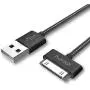 IMKEY Apple Certified 6.5 Feet 30-Pin to USB Sync and Charging Cable for iPhone 4/ 4S, iPhone 3G/ 3GS, Ipad 1/2/ 3, iPod - (Black)