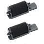 FJA Products Compatible 2 pack for Casio HR-8TE Plus and HR-8TM Plus Calculator Ink Roller, Black