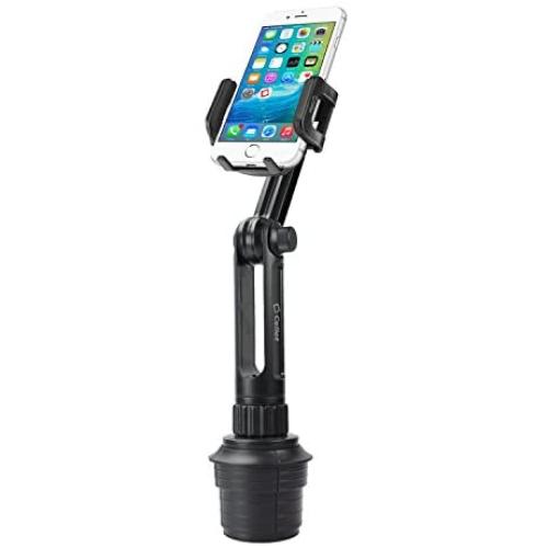 Cellet Car Cup Mount Holder Compatible for Apple iPhone Xr Xs Max, XS, X, SE, 9, 9 Plus, 8 Plus, 8, 7 Plus, 7, 6S Plus, 6S, 6 Plus, 6, 5S, 5C, 5 Lighting 4S, 4, 3GS, 3G, iPhone and All iPhones