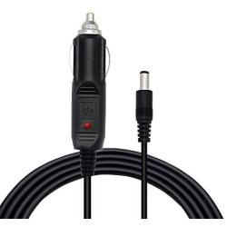 DC5.5x2.1mm Male to 12V Car Cigarette Lighter Plug 18AWG Cable, DC Car Charger Auto Power Supply Cable， YOUCHENG for Cars, Trucks, Buses