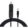 DC5.5x2.1mm Male to 12V Car Cigarette Lighter Plug 18AWG Cable, DC Car Charger Auto Power Supply Cable， YOUCHENG for Cars, Trucks, Buses