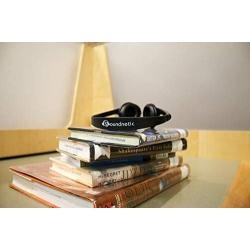 Soundnetic SN-CCV 25 Pack Budget Classroom Headphones, Stereo, with Leatherette Earpads & Volume Control