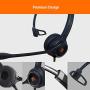 IPD IPH-250 Optimo X Single Ear Noise Cancelling,Corded Landline Phone Headset with U10 Bottom Cable with RJ9 Jack Works with Cisco IP 6800,7800,8000 and Some 7900 Series Phones