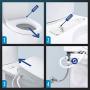 TOTO SW2034#01 C100 Electronic Bidet Toilet Cleansing Water, Heated Seat, Deodorizer, Warm Air Dryer, and PREMIST, Elongated, Cotton White