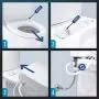 TOTO SW2044#01 C200 Electronic Bidet Toilet Cleansing Water, Heated Seat, Deodorizer, Warm Air Dryer, and PREMIST, Elongated, Cotton White