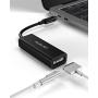ELECJET AnyWatt USB-C MagSafe Adapter, Type-C to MagSafe 1&2 Converter, Compatible with USB C M1 MacBook Pro Air Charging (Black)