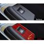 Real Carbon Fiber Interior Door Window Lift Switch Button Panel Decorative Frame Cover Trim Stickers for Chevrolet Camaro 2016-2020 Accessories (2Pieces - Red)