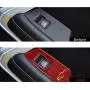 Real Carbon Fiber Interior Door Window Lift Switch Button Panel Decorative Frame Cover Trim Stickers for Chevrolet Camaro 2016-2020 Accessories (2Pieces - Red)
