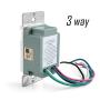 ECOELER 3 Way Motion Sensor Light Switch, Neutral Wire Required, Sensing Switch for Indoor Use, UL Title24 FCC Approved Motion Activated Switch