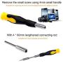 WiMas 65PCS Ratcheting Screwdriver Set With magnetic bits Wrench Driver Kit Electronics Repair Tool Kit