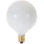 (Pack of 10) G16.5 Decorative (E12) Candelabra Base Globe Shape 120V G16 1/2 Light Bulbs (White, 15 Watt)