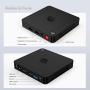 Beelink T4 Mini PC with Win10 OS, Intel Quad-Core Atom X5-Z8500 Mini Computer, 4G RAM+64GB eMMC, 2.4G/5G Dual WiFi,Gigabit Ethernet, HDMI&DP Ports Support Dual Display,Mounting Bracket,Auto Power On