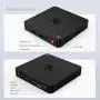 Beelink T4 Mini PC with Win10 OS, Intel Quad-Core Atom X5-Z8500 Mini Computer, 4G RAM+64GB eMMC, 2.4G/5G Dual WiFi,Gigabit Ethernet, HDMI&DP Ports Support Dual Display,Mounting Bracket,Auto Power On