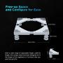 Adjustable Fridge Stand- Dryer Stand- Refrigerator Stand-Mini Fridge Stand- Washer Pedestal-Strong Feet for Washing Machine-Washer Stand-Strong Feet for Fridge- Movable Washer Stand