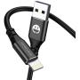3Pack iPhone Charger Cable 6FT, MFi-Certified Lightning Cable Long 6 Foot Sync Fast Charging USB Cord for iPhone 12 11 Pro X XS Max XR/8 Plus/7 Plus/6/6s Plus/5s /5c/iPad Mini Air(Black)