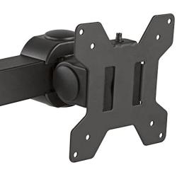 Seneca SD13 Triple Arm Desktop Monitor Mount for 13''-27'' Screens | Supports up to 17.6 lb (8 kg) | 90° of Tilt | 180° of Swivel | VESA 75x75 and 100x100 | Solid Steel Construction