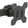 Seneca SD13 Triple Arm Desktop Monitor Mount for 13''-27'' Screens | Supports up to 17.6 lb (8 kg) | 90° of Tilt | 180° of Swivel | VESA 75x75 and 100x100 | Solid Steel Construction
