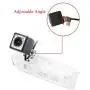 aSATAH 12 LED Adjustable Angle Car Rear View Camera for Lexus IS300 IS200 ES300 ES330 GS300 GS400 GS430 LS430 HS250h CT200h &Vehicle Camera Waterproof Reversing Backup Camera (12 LED Adjustable Angle)