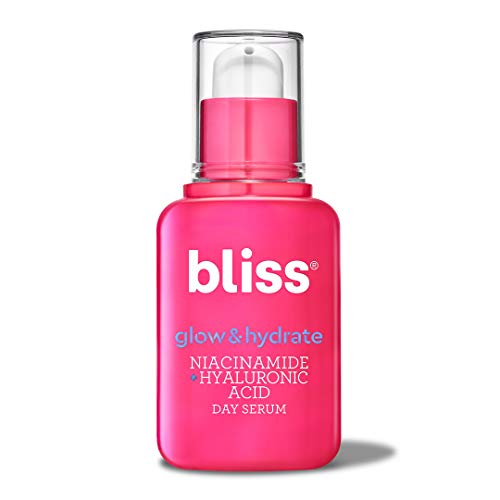 Glow & Hydrate Day Serum, Replenishing & Hydrating Face Serum with Niacinamide, Hyaluronic Acid & Vitamin E, Vegan & Cruelty-Free, 1 oz