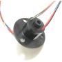 Taidacent Hollow Slip Ring Rotary Electrical Contact 2/4/6/12 Road Collector Ring Conductive Electric Motor Slip Ring Rotating Connector (12 Wire 2A Inner Hole 5mm Outer Diameter 22mm)