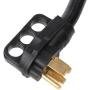 SCITOO 50Foot 50AMP RV Extension Cord Power Supply Cable for Trailer Motorhome Camper with Handle Black