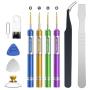 ELECKING Precision Screwdriver Set, Repair Tool Kit with Phillips, Pentalobe, Tri-Point, Torx Magnetic Screwdriver Kit for iPhone, iPad, Electronics, Laptop, Tablet and Eyeglass