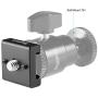 SMALLRIG Cold Shoe Mount Adapter Bracket Hot Shoe with 1/4'' Thread for Camera Cage Flash LED Moniter, Pack of 2-2060