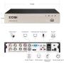 ZOSI H.265+ 8CH 5MP Lite 4-in-1 Surveillance DVR Recorders with Hard Drive 2TB for HD-TVI, CVI, CVBS, AHD 960H/720P/1080P/5MP CCTV Security Cameras System, Motion Detection, Remote Viewing,Alert Push