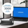 Linksys AX6000 Smart Mesh Wi-Fi 6 Router for Home Mesh Networking, MU-MIMO Dual-Band AX Wireless Gigabit Mesh Router, Fast Speeds up to 6.0 Gbps, coverage up to 3,000 sq ft, up to 40 devices (MR9600)