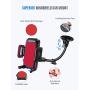 Mpow Car Phone Mount, Long Arm Gooseneck Windshield Phone Mount with Anti-Shake Base, Washable Strong Suction Cup Phone Holder, Compatible iPhone 11 Pro MAX/XS MAX/XR/X/8/7/6 Plus, Galaxy S20 Etc