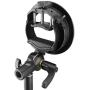 Godox S2 Speedlite S-Type Bracket Bowens Mount, for Godox V1 AD200Pro AD400Pro AD200 V860II TT685 TT600 TT350, Precise Tilt Control, Large Handle, Integrated Umbrella Mount with Pergear Diffusers