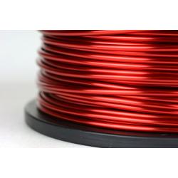 TEMCo 10 AWG Copper Magnet Wire - 5 lb 157 ft 155°C Magnetic Coil Red