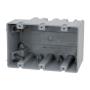 Madison Electric Products MSB3G Three Gang Device Box with Depth Adjustable, Heavy Duty 42lb
