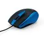 Verbatim Optical Mouse - Wired with USB Accessibility - Mac & PC Compatible - Blue - 99743