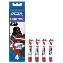 Kids By Oral-b Stages Power Star Wars Replacement Heads 4 Pack