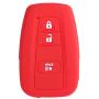 2Pcs XUHANG Sillicone key fob Skin key Cover Remote Case Protector Shell for 2016 2017 Prius 2018 2019 C-HR Smart Remote red blue 2Pcs XUHANG Sillicone key fob Skin key Cover Remote Case Protector Shell for 2016 2017 Prius 2018 2019 C-HR Smart Remote red blue