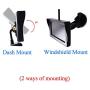 Wireless Backup Camera and 4.3'' Monitor Parking System Kit Windshield Built-in Receiver Night Vision Multifunction Switch Button for Car Vehicle Truck RV Camper Trailer 30-60 Feet Range 12-24V Wireless Backup Camera and 4.3'' Monitor Parking System Kit Windshield Built-in Receiver Night Vision Multifunction Switch Button for Car Vehicle Truck RV Camper Trailer 30-60 Feet Range 12-24V