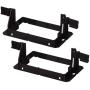 iMBAPrice LV1-2PK Single Gang (1-Gang) Low Voltage Mounting Bracket - Black (Pack of 2)