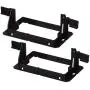 iMBAPrice LV1-2PK Single Gang (1-Gang) Low Voltage Mounting Bracket - Black (Pack of 2)